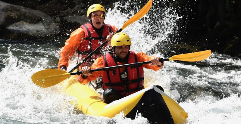 Discesa rafting fiume Stura Cuneo