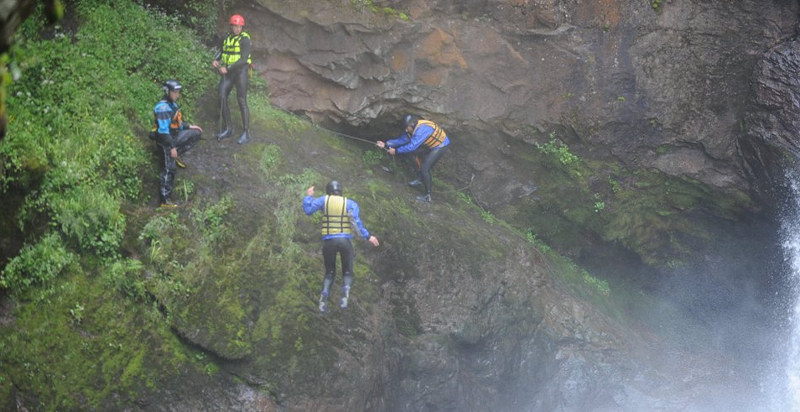 rafting fiemme cascata