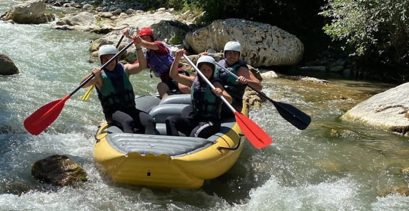 Esperienza di rafting emozionante sul fiume Sangro
