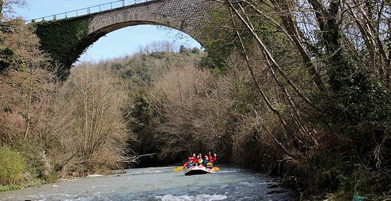 canyon rafting fiume lao calabria