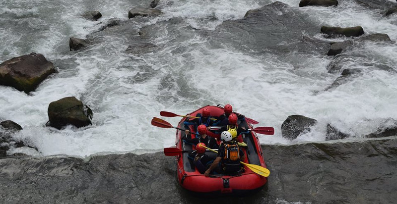 rafting salto val di fiemme