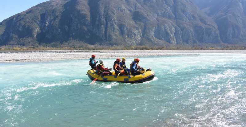 Rafting sul fiume Tagliamento: avventura tra natura e adrenalina
