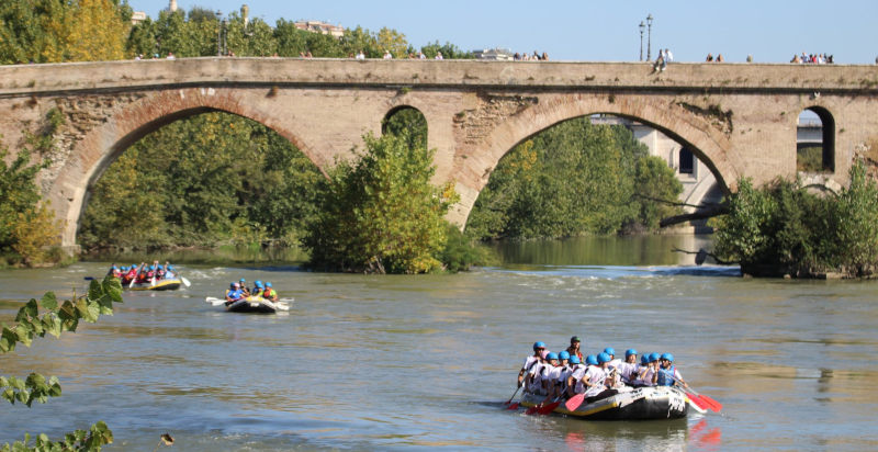 Rafting sul Tevere: un'avventura emozionante a Roma
