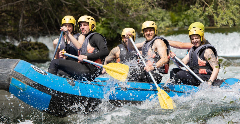 Rafting sul Volturno: un'esperienza unica tra paesaggi naturali