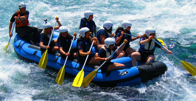 Regalare l'esperienza di rafting in provincia di Frosinone