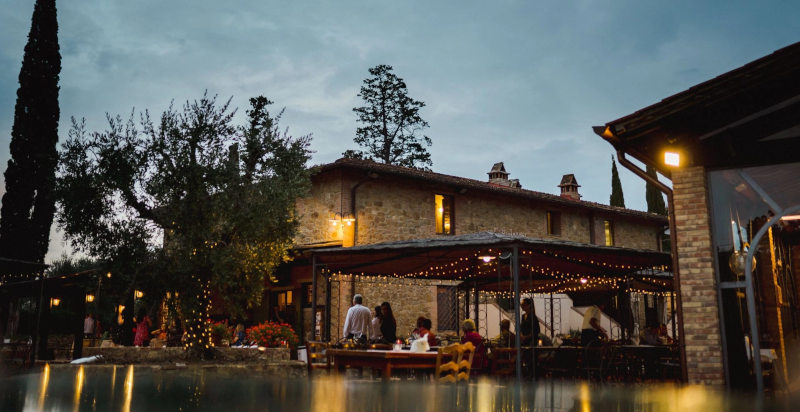 Ristorante "Il Gusto del Castellare" al Castellare di Tonda Resort & Spa Montaione