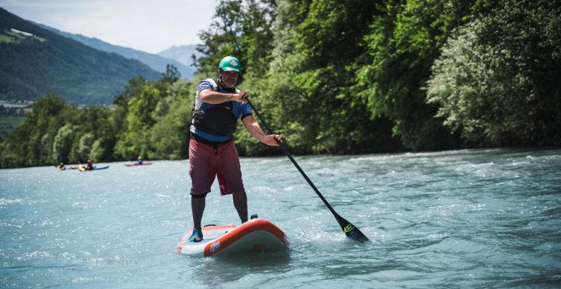 escursione in SUP nella natura dell’Alto Adige