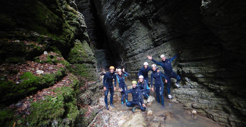 Percorso rivertrekking nei paesaggi delle Dolomiti