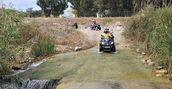 Escursione in quad attraverso il paesaggio siciliano della zona di Agrigento