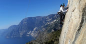 Corso di arrampicata a Salerno nel Parco Nazionale del Cilent