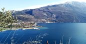 Vista di Torbole e Riva del Garda dal Monte Brione