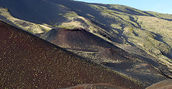Vista panoramica dalla cima dell'Etna 