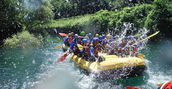 Esperienza di rafting emozionante a Rieti tra le rapide