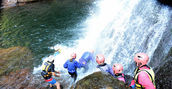 Canyoning cascata