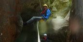 Discese con corde canyoning Cilento Gole Sammaro