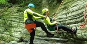 Canyoning Rio Selvano emozioni forti