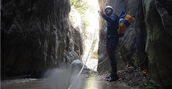 Avventura canyoning in Valnerina Umbria