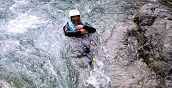 Emozioni durante il canyoning sul fiume Sermenza
