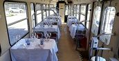 Cena gourmet su tram vintage a Torino
