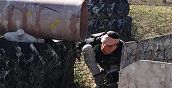 Partita di paintball a Cerveteri tra amici