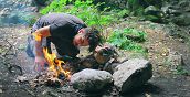 Accensione del fuoco e gestione delle risorse naturali nel corso di sopravvivenza