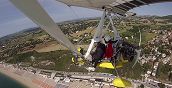 volare con Achille Cesarano in deltaplano
