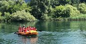 Discesa di soft rafting Adda lungo il fiume Adda