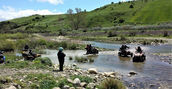 Torrente nel Parco Regionale dei Nebrodi, Sicilia
