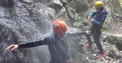 Canyoning sicuro in Umbria Forra di Rocca Gelli