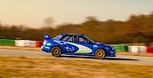 Esperienza di guida Subaru Impreza su pista a Busca nel Piemonte