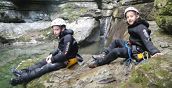 Discesa canyoning in Trentino per bambini