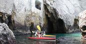 Canoa Peschici grotte marine costa