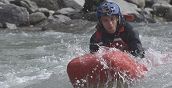 Avventura hydrospeed tra le rapide della Valtellina