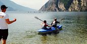 Noleggio kayak a Riva del Garda per mezza giornata all’aperto