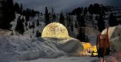 Igloo di cristallo nella valle dell'Ötztal: pernottamento esclusivo nel mondo invernale del Tirolo