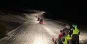 Escursione notturna in motoslitta a Montecampione con cena in rifugio