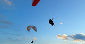 Parapendio biposto lago di Idro