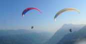 Parapendio tandem lago di Idro
