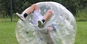 Momenti di divertimento con il Bubble Football in Trentino
