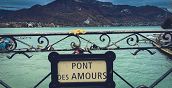 Ponte degli amori Annecy Francia