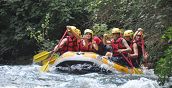Esperienza di rafting sul fiume Sele, divertimento per tutta la famiglia