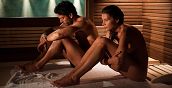 Spa romantica con area relax per due persone