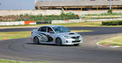 Guida Subaru Impreza in pista a Viterbo