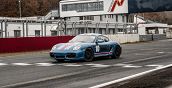 Supercar Porsche in azione sulla pista di Moncalieri