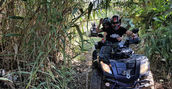 Quad in natura nella provincia di Agrigento