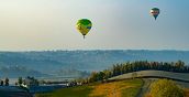Volare in mongolfiera nelle Langhe