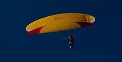 Manovra in parapendio a Schiavi d'Abruzzo