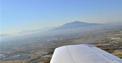 Volo panoramico su Napoli con vista del Vesuvio