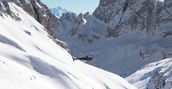 volo elicottero alto adige a obereggen inverno