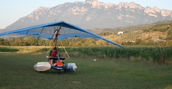 Volo in deltaplano a motore Salerno